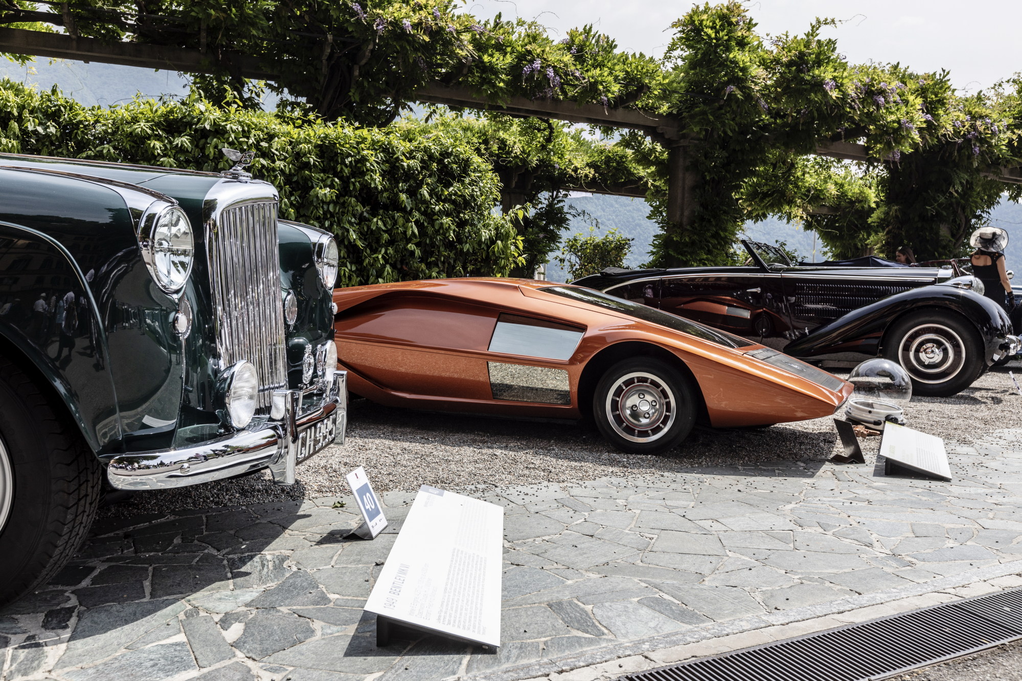 five of the world's rarest automobiles at the concorso d'eleganza 2018