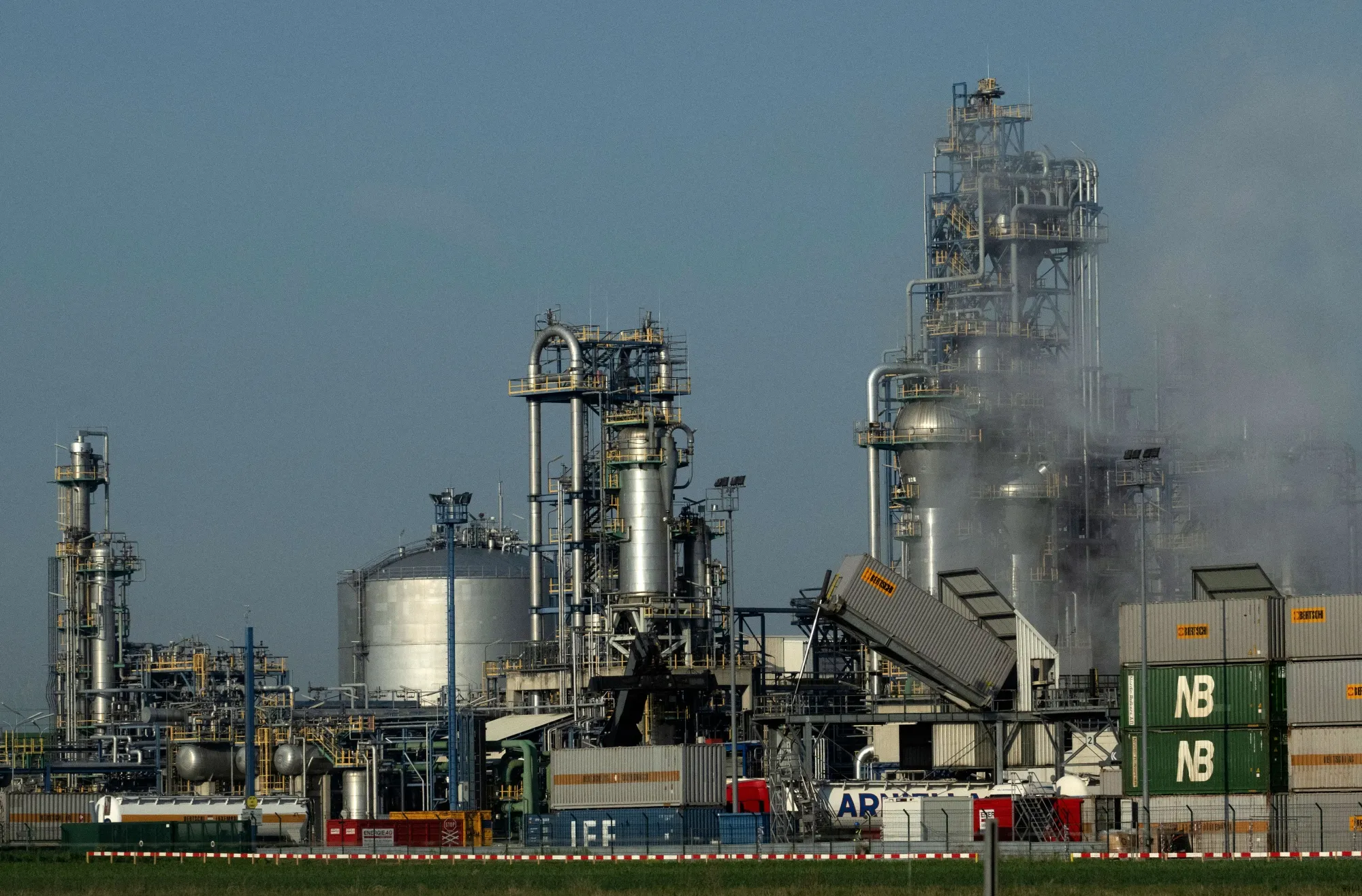 An OMV refinery near Vienna, Austria.&nbsp;