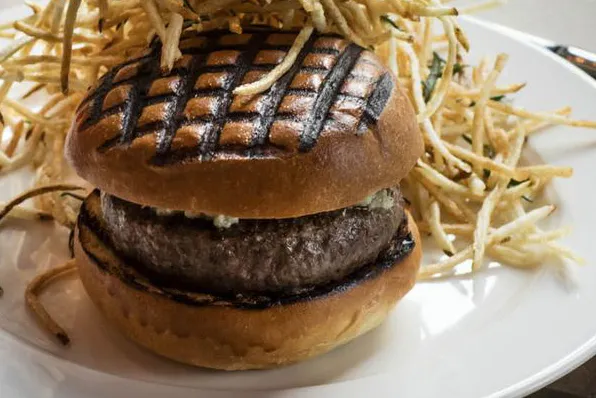 The Spotted Pig burger stays&nbsp;on the Bib Gourmand list.