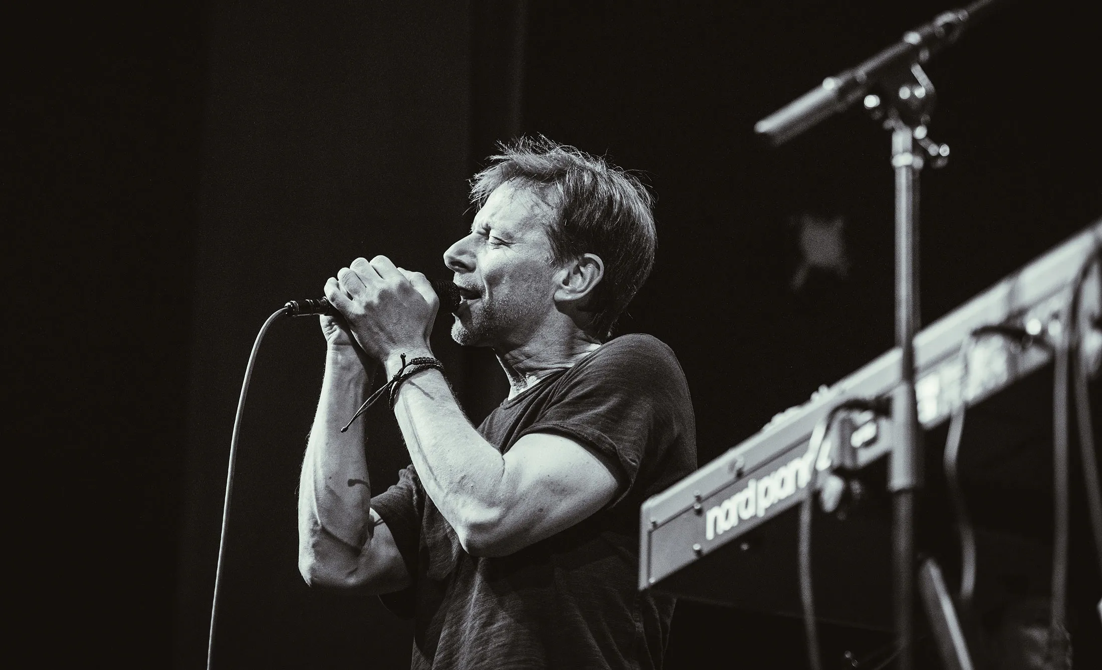 Peter Muller performing onstage this year.