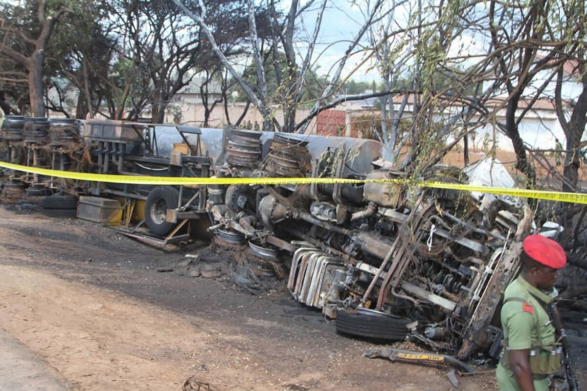 Death Toll in Tanzania Fuel Tanker Explosion Reaches 60 Bloomberg