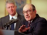 US Federal Reserve Chairman Alan Greenspan speaks