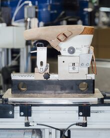 The Boston model on the production line.