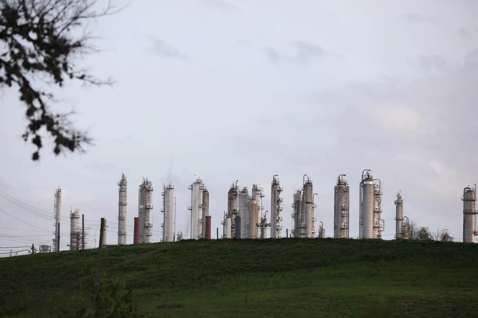 A refinery in Houston, Texas.