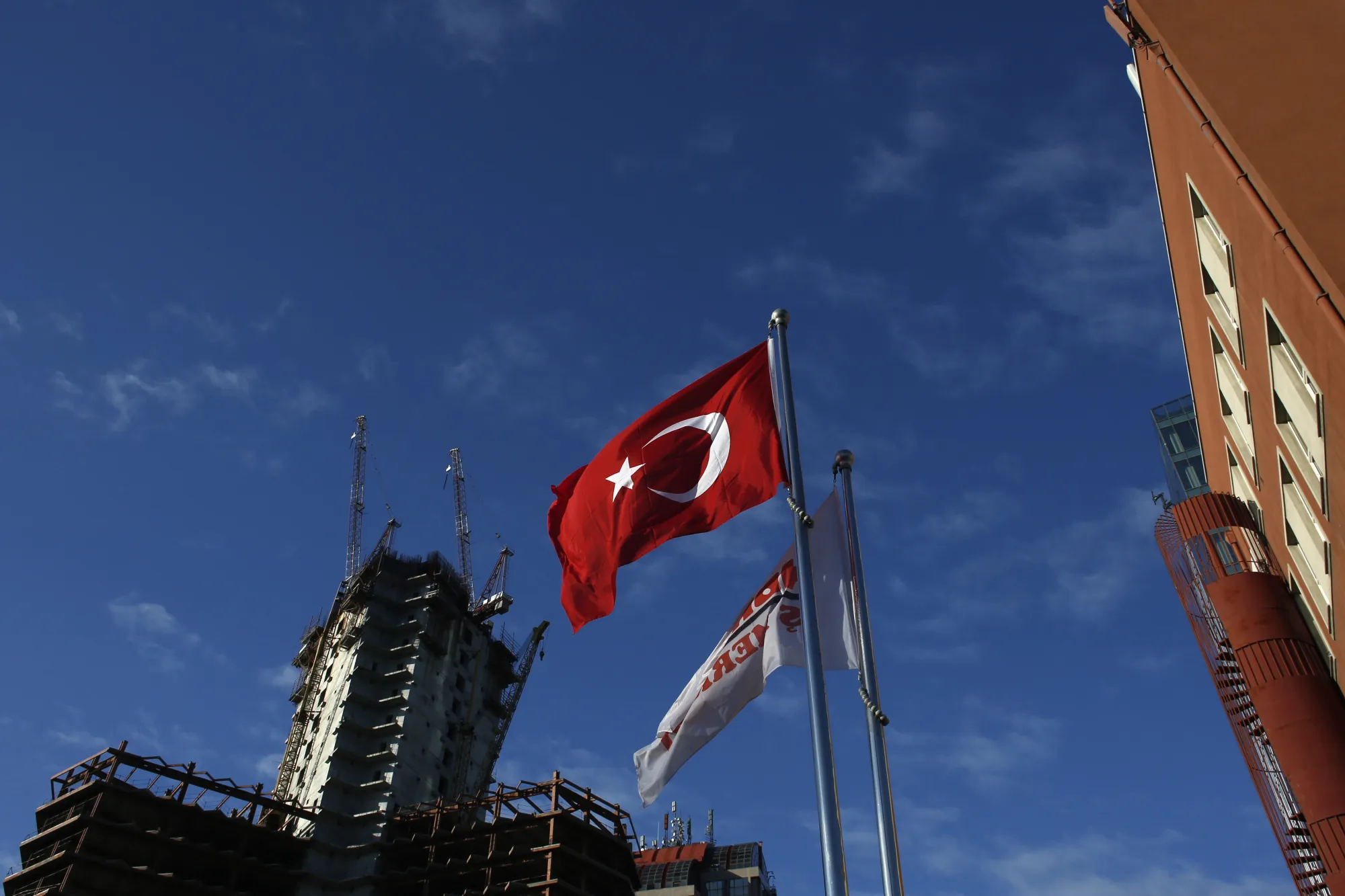 General Views Of Financial District As Turkish Lira Weakens To Record Low Against Dollar