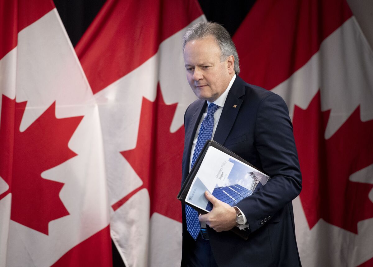 Bank of Canada’s Poloz Says Rate-Hike Path Is ‘Data Dependent’ - Bloomberg