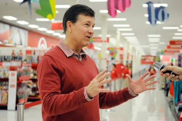 Target CEO Gregg Steinhafel at the Black Friday store opening on Nov. 22, 2012 in Bloomington, Minnesota