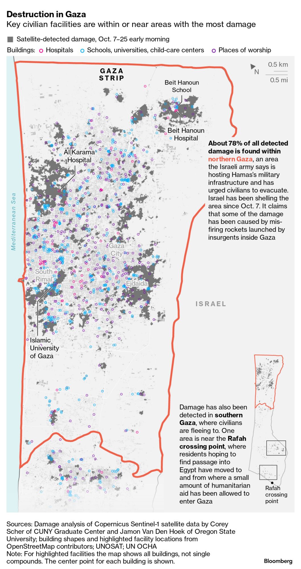 How Israel and Palestinians' Troubled History Set Stage For Gaza War -  Bloomberg