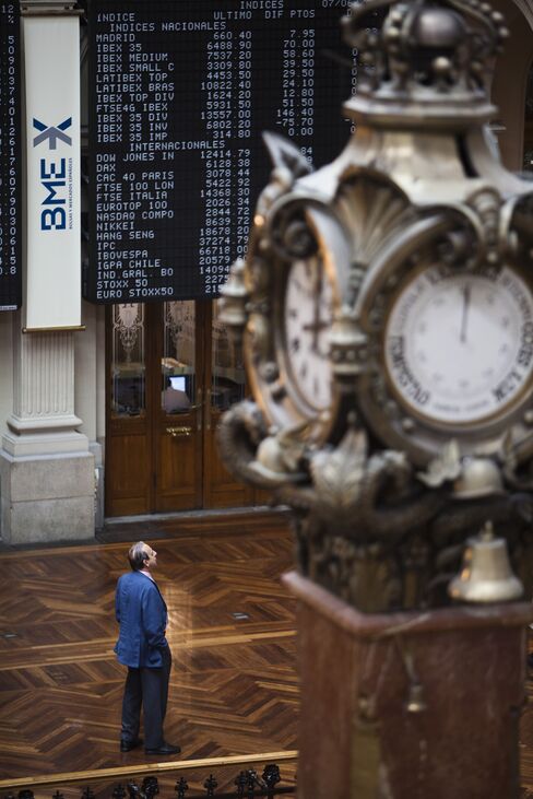 Spain’s Record Yields Show Italy Bailout Risk as Crisis Spreads