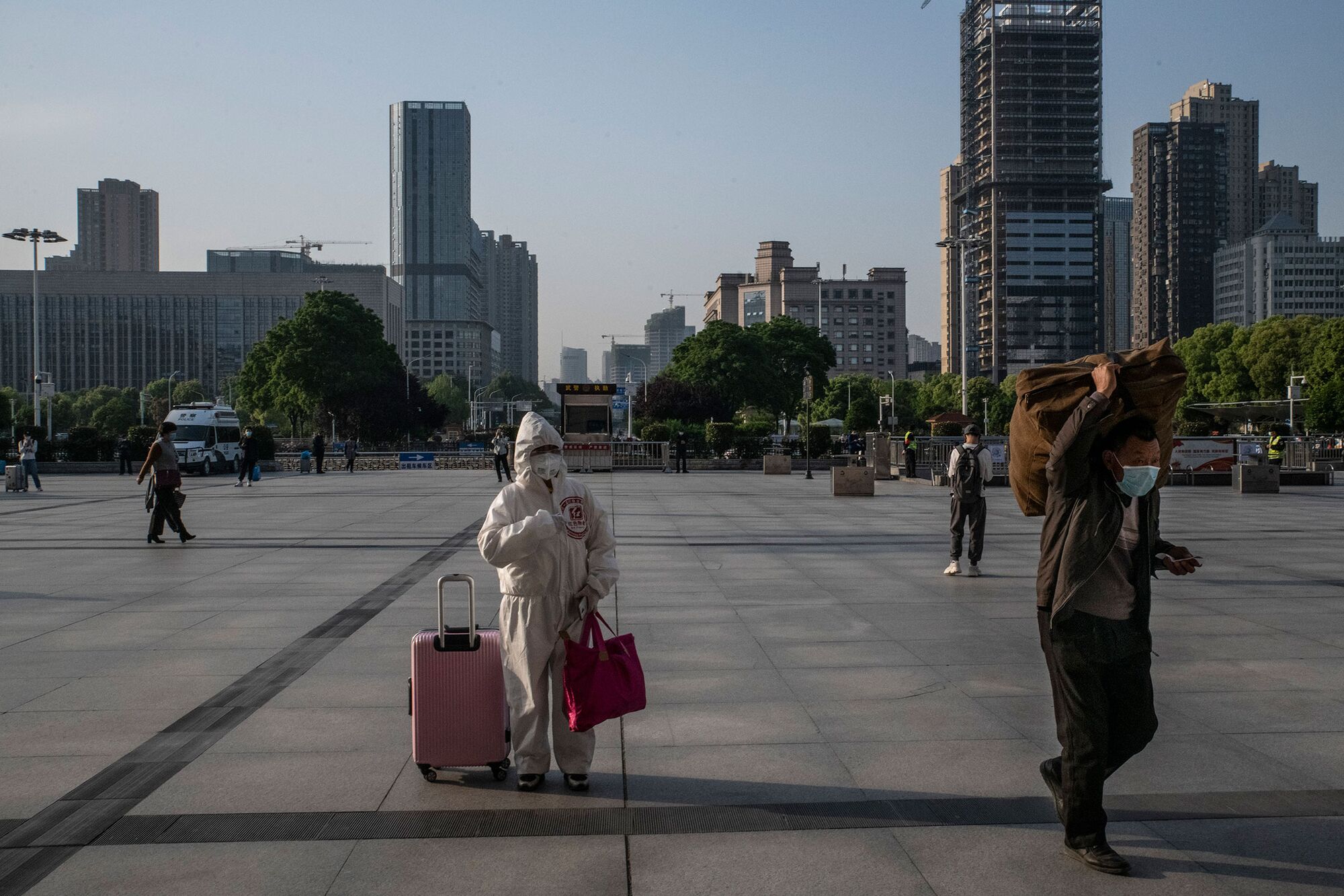relates to Inside the Dystopian, Post-Lockdown World of Wuhan
