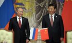 Frenemies Vladimir Putin and Xi Jinping.&nbsp;Photographer: Alexey Druzhinin/AFP/Getty Images