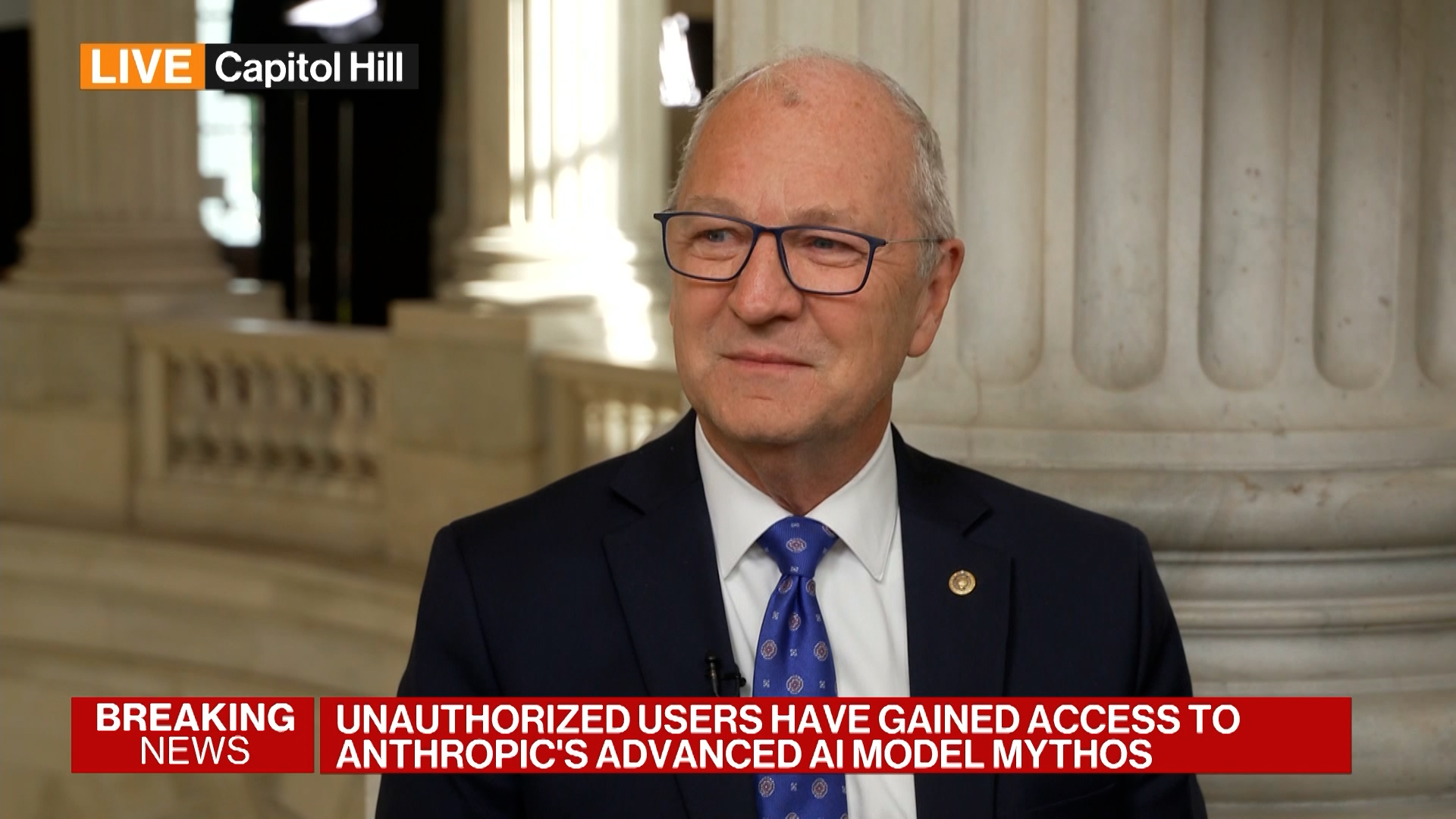 Senator Kevin Cramer (R-ND) talks about Anthropic’s Mythos AI, Warsh’s nomination and the ceasefire extension on Bloomberg Television.