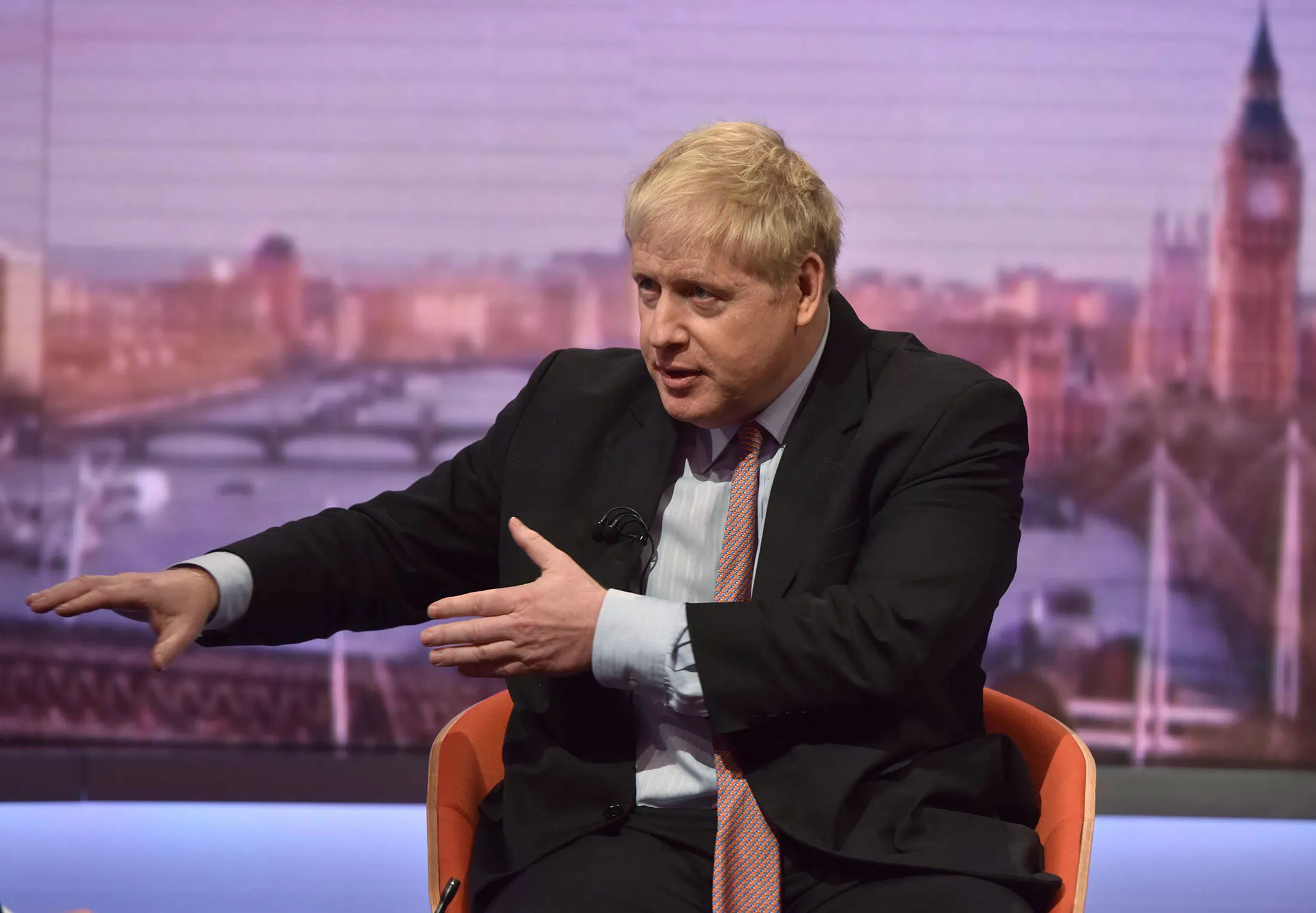 Boris Johnson speaks on Dec. 9.&nbsp;