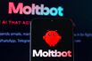 In this photo illustration, the Moltbot (formerly Clawdbot)