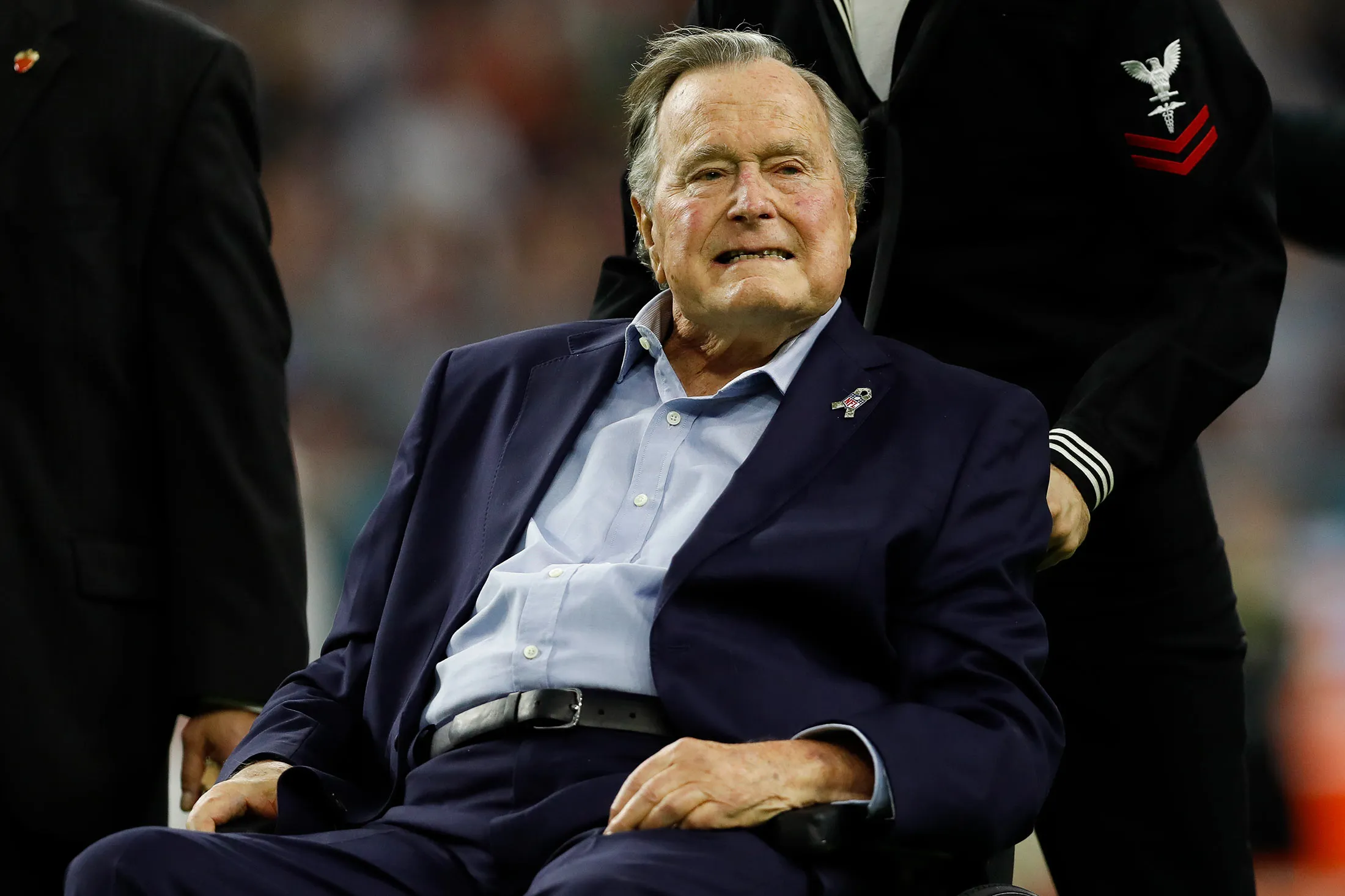 former President George H.W. Bush
