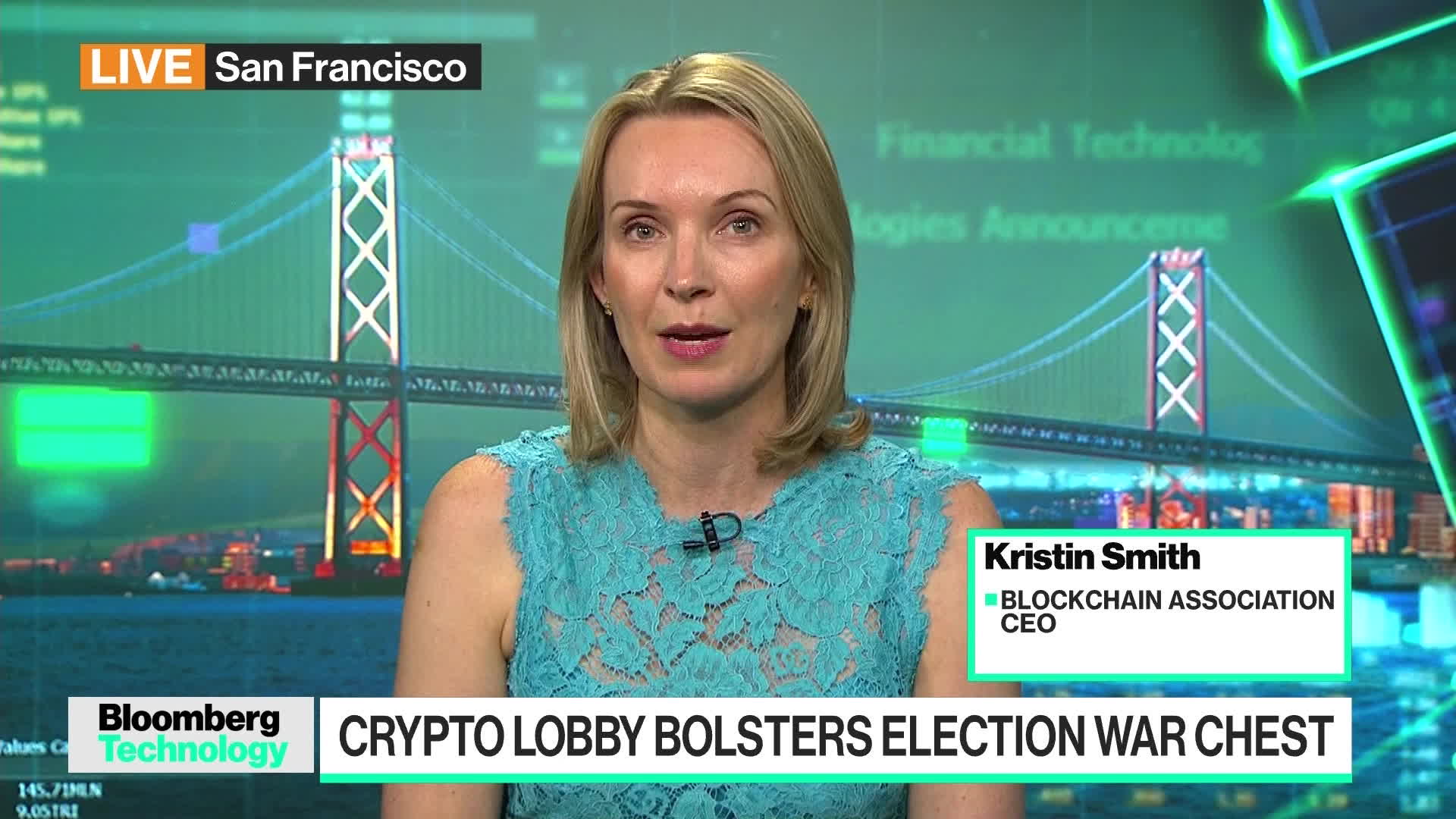 Watch Crypto Lobby Bolsters War Chest for US Elections - Bloomberg
