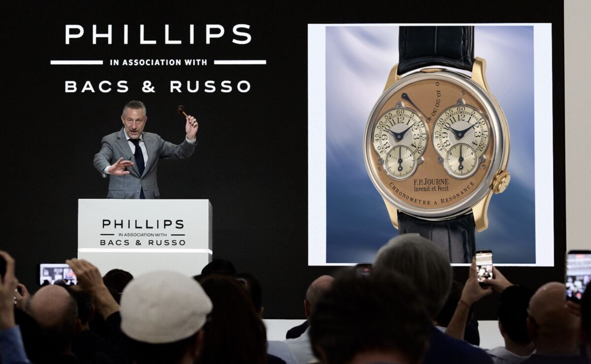 Swiss Watch Recovery Boosted by F.P. Journe’s Auction Prices