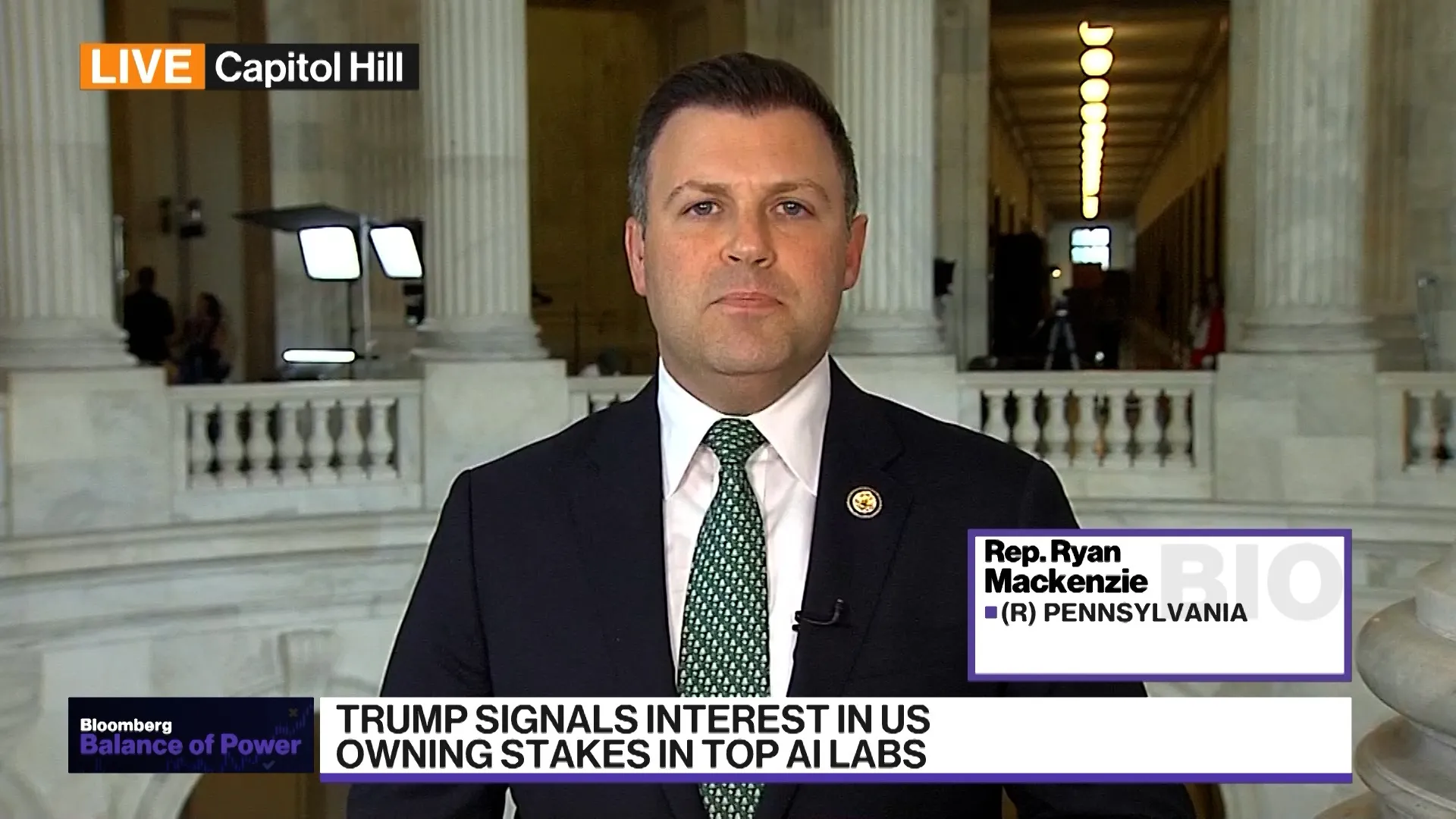 Rep. Mackenzie Urges Iran Talks, Says Military Option Must Remain Open