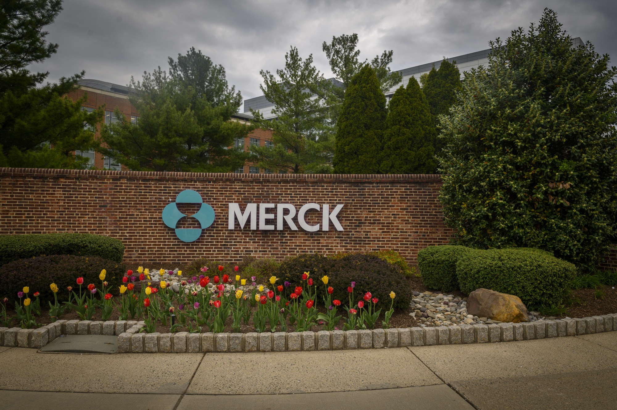 Merck headquarters in Rahway, New Jersey.