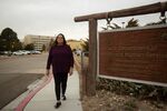 Deanna Lubarsky at the Indian Health Service in Albuquerque, New Mexico. It is one of many federally funded entities serving Native Americans that has been affected by the shutdown.