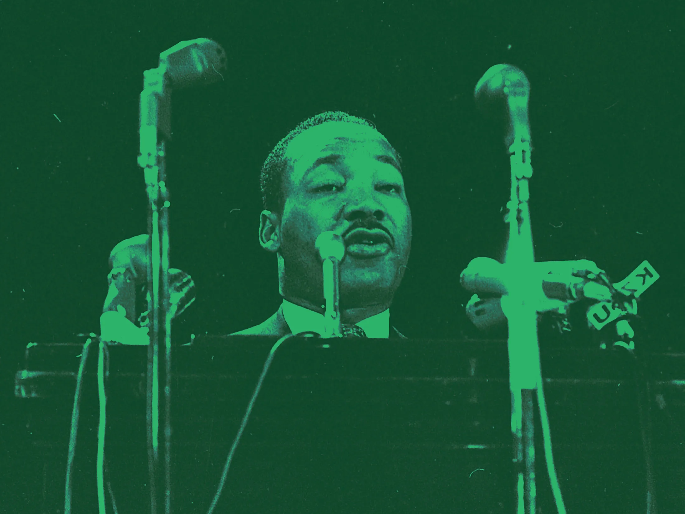 Martin Luther King Jr. at Stanford University in 1967