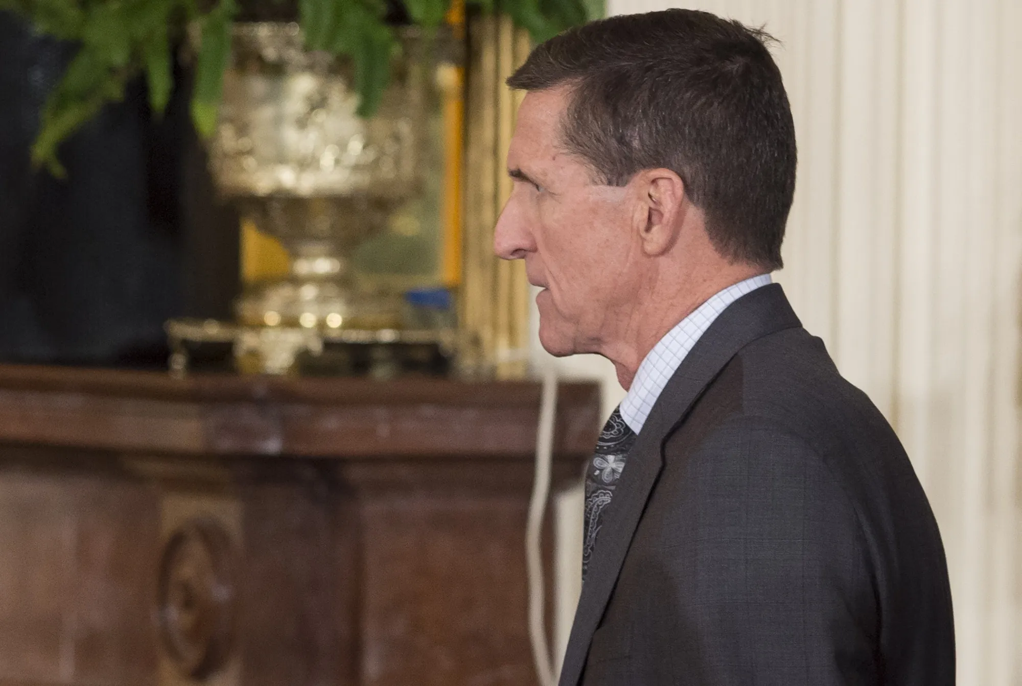 Mike Flynn, the object of Trump critics' innuendo.
