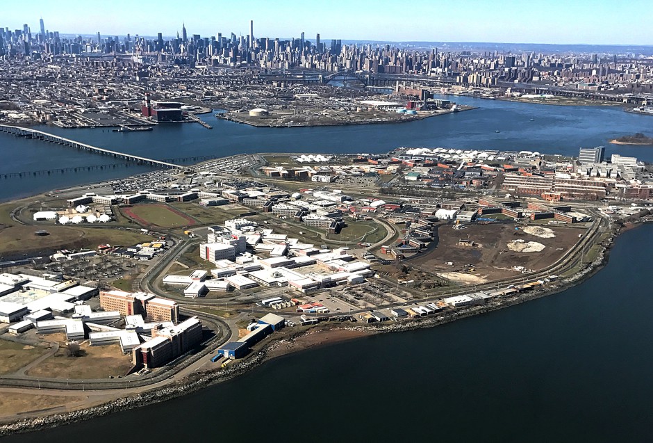 In 1908, critics called the new model jails being planned for Rikers Island (seen here in an aerial view in 2017) &quot;palaces for prisoners.&quot; Now it has the same notoriety as the facility it was built to replace.