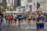 Crowds Turn Out To Cheer On New York City Marathon Runners