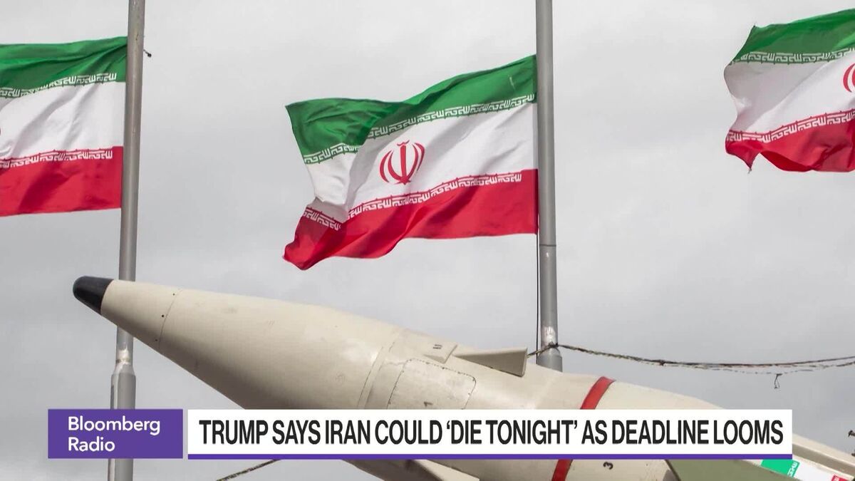 Trump Says Iran Could ‘Die Tonight’ as Hormuz Deadline Looms