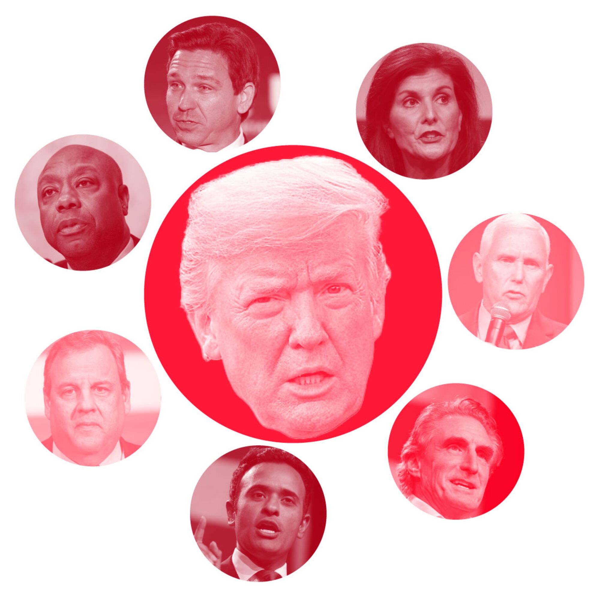 2024 Republican Candidates Battle With Trump For Money Donors The Numbers   2000x 1 