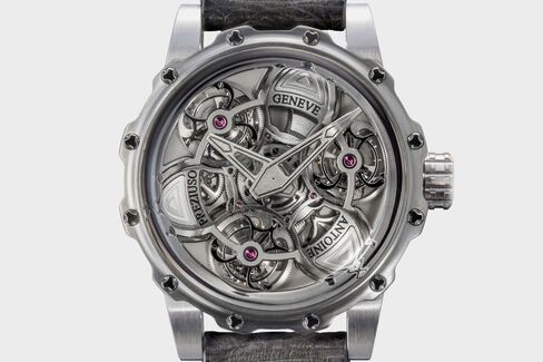 A father-son duo created a trifecta of tourbillons.