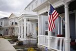 New homes stand in Louisville, Kentucky, U.S.