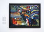 “Painting with Houses”&nbsp;by Russian painter Wassily Kandinsky&nbsp;on display in the Stedelijk Museum in Amsterdam.