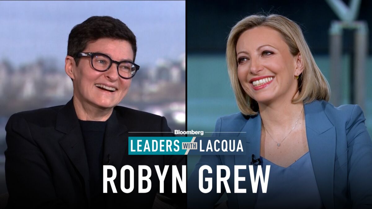 Watch Leaders With Lacqua: Man Group CEO Robyn Grew - Bloomberg