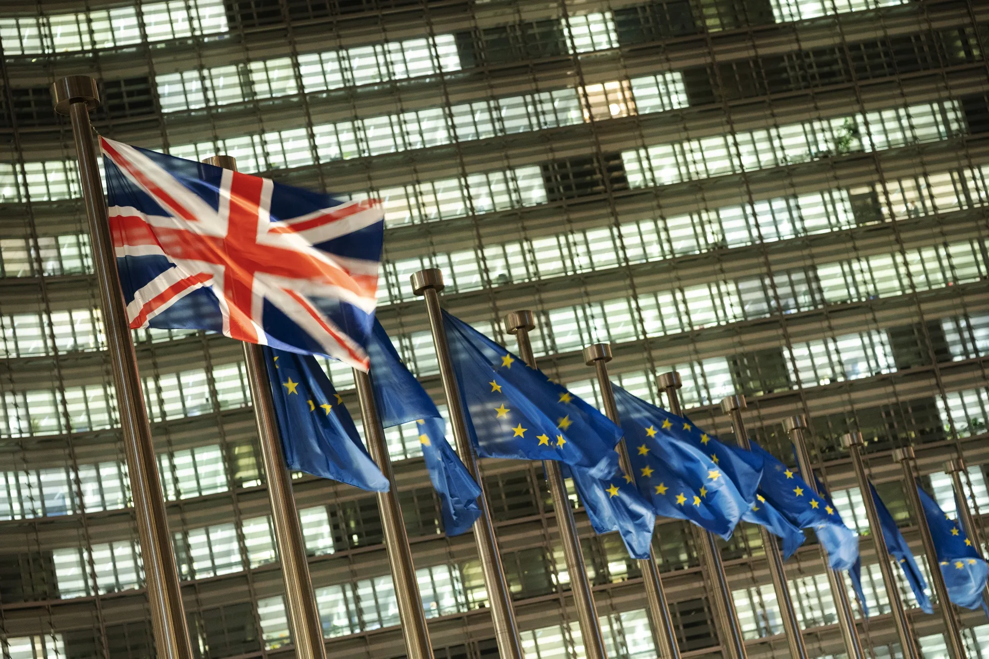 U.K. Prime Minister May And European Commission President Juncker Discuss Post Brexit Plan Before EU Summit 