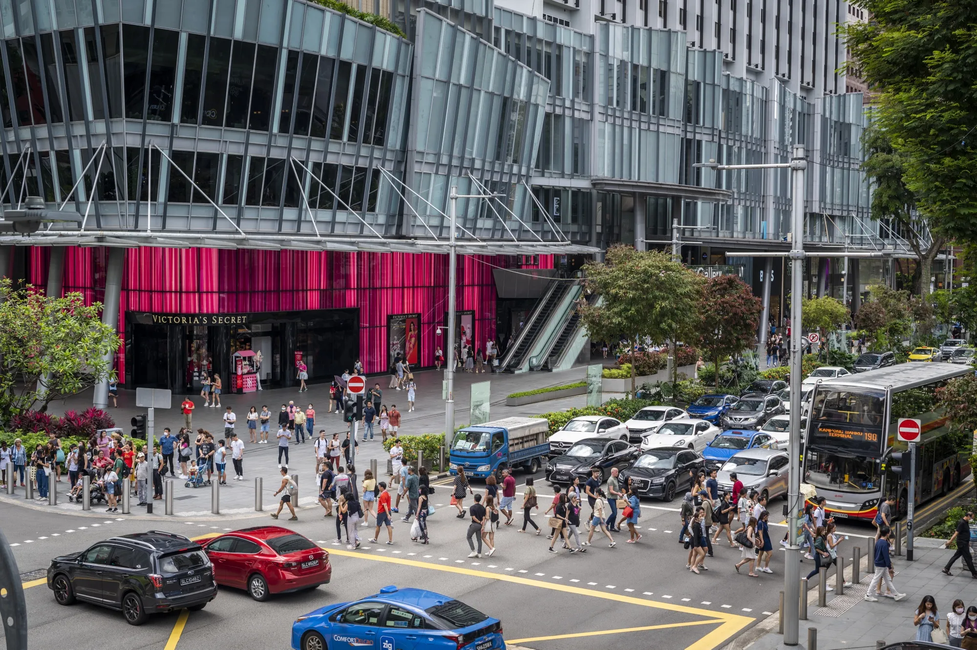Orchard Road.