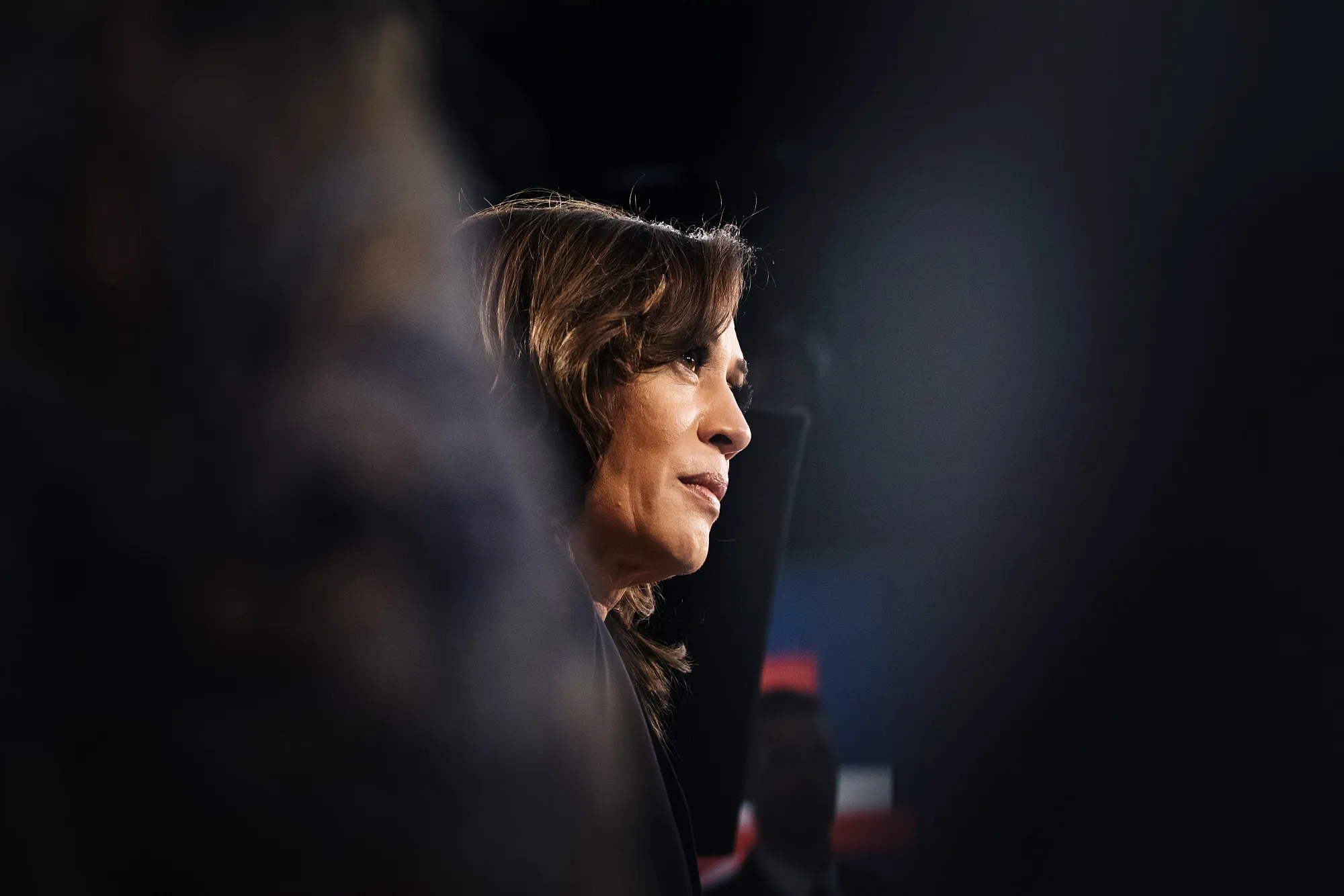 Kamala Harris on June 27.