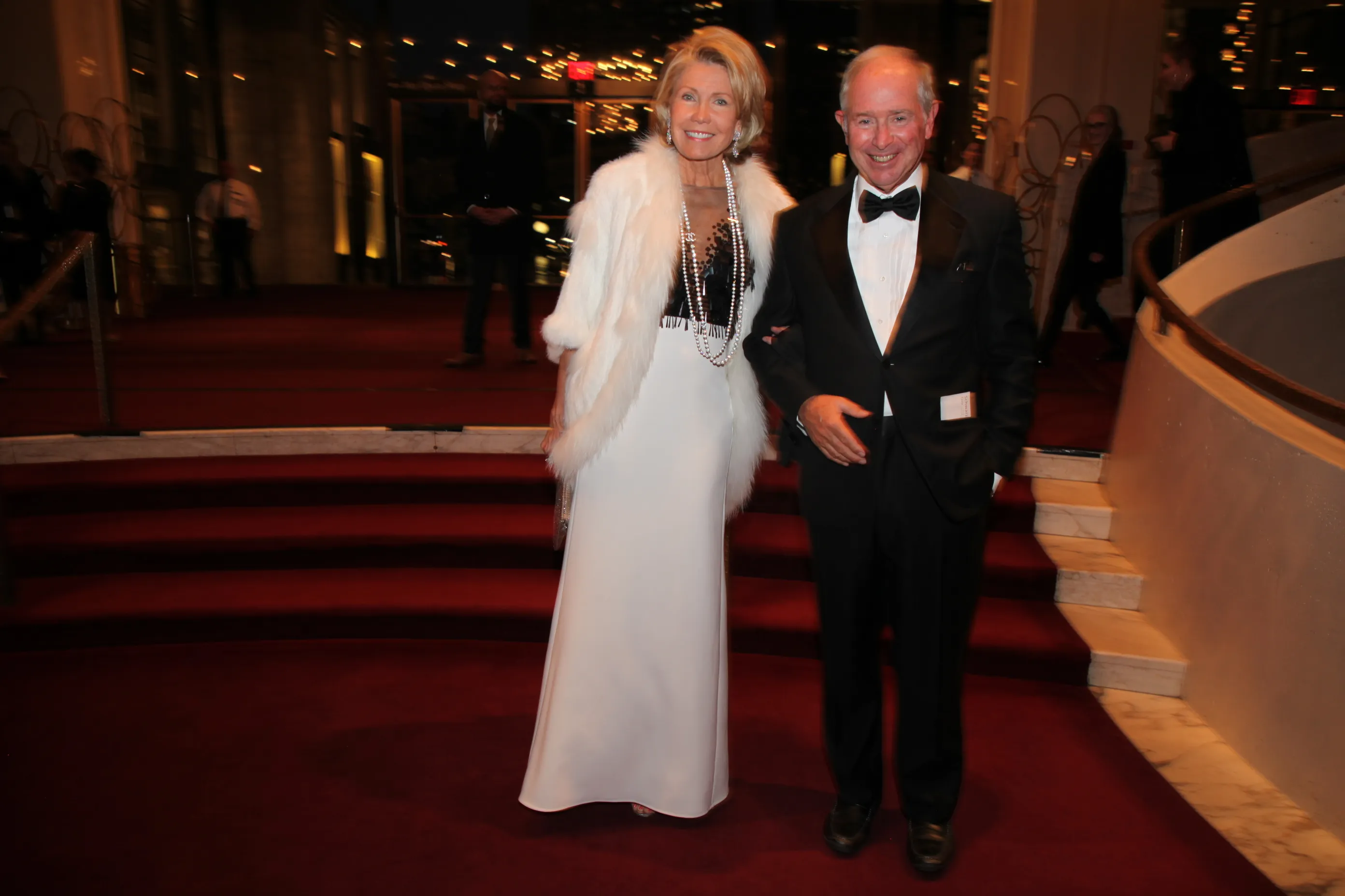 Christine and Steve Schwarzman