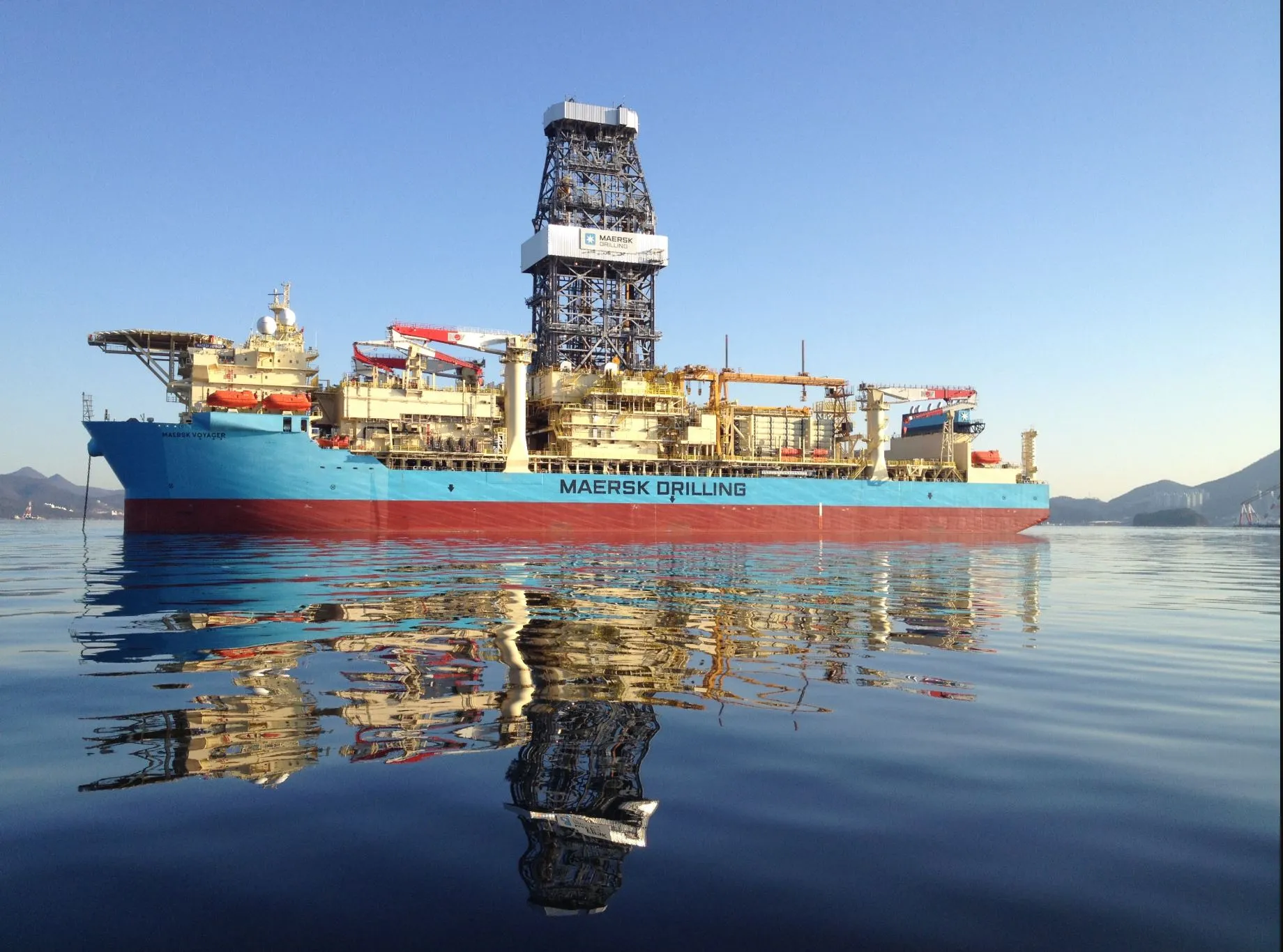 Total has hired the Maersk Voyager rig for its drilling campaign in southern Africa.
