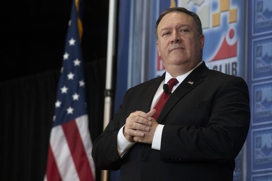 Pompeo Calls China's Appeals for More Trade Openness a `Joke'