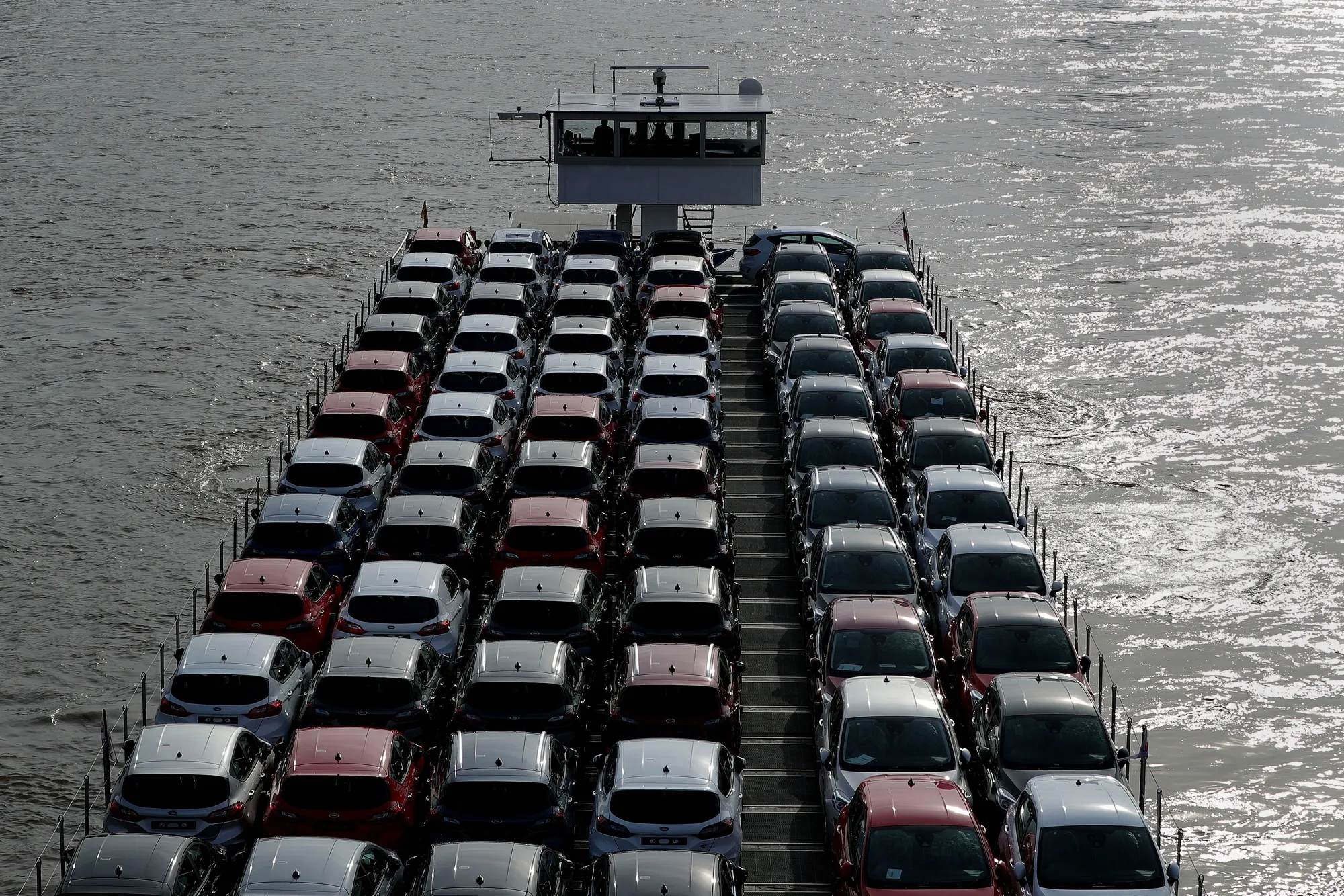 Ford Motor Co. Assembly Line And Barge Delivery Operations