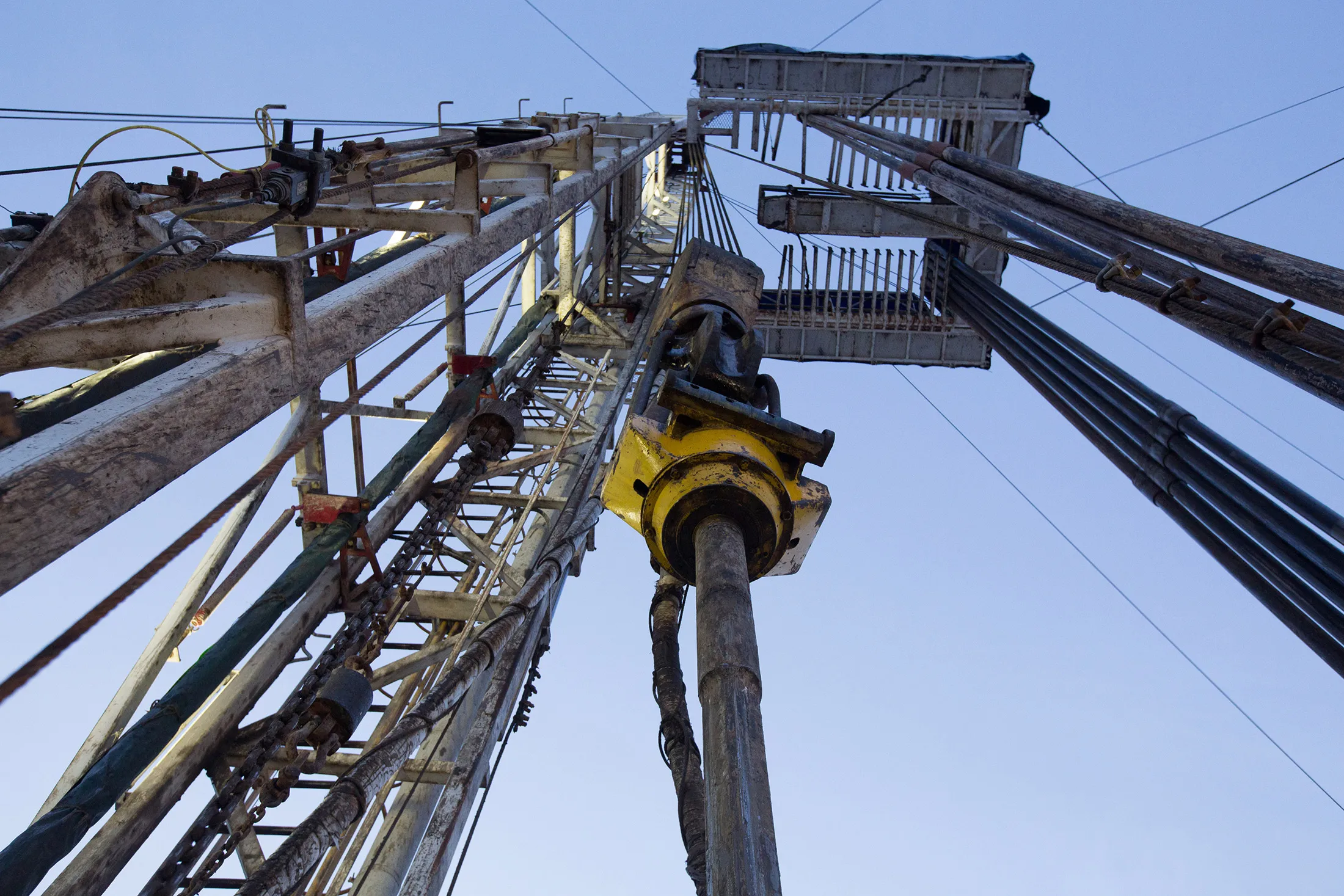Russian Oil Drilling Platform As Specter Of $20 Oil Recedes