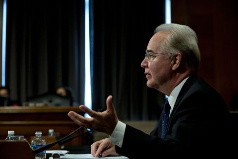 Tom Price on Jan. 18.