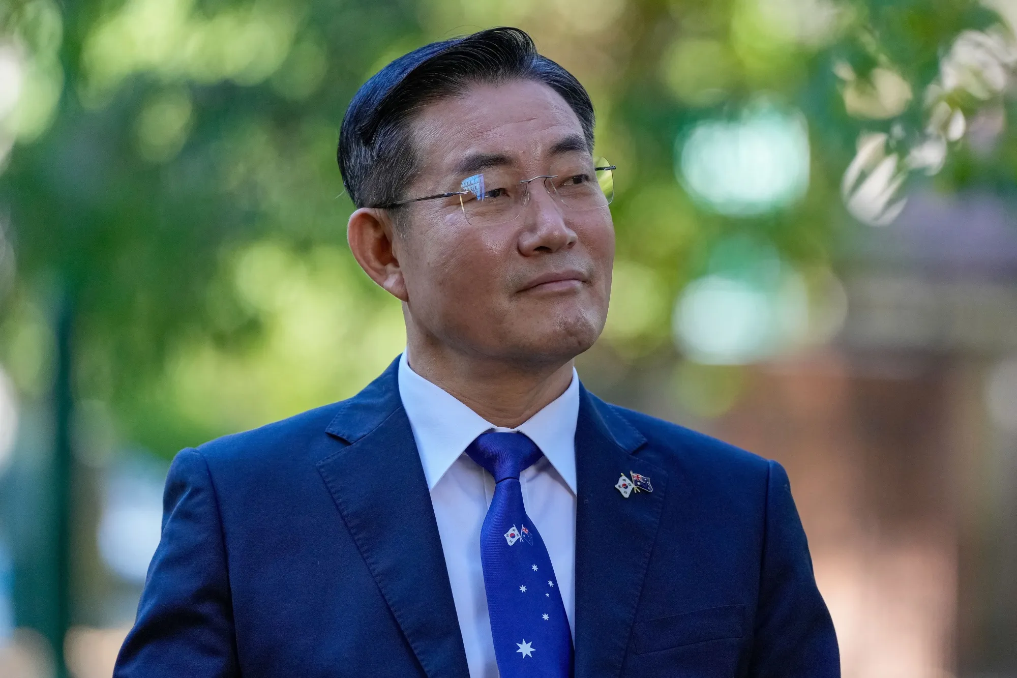Shin Won-sik in Melbourne on May 1.