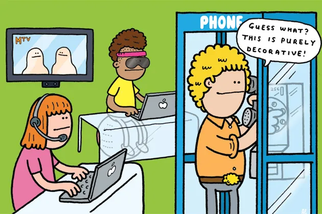 The Office Phone Booth