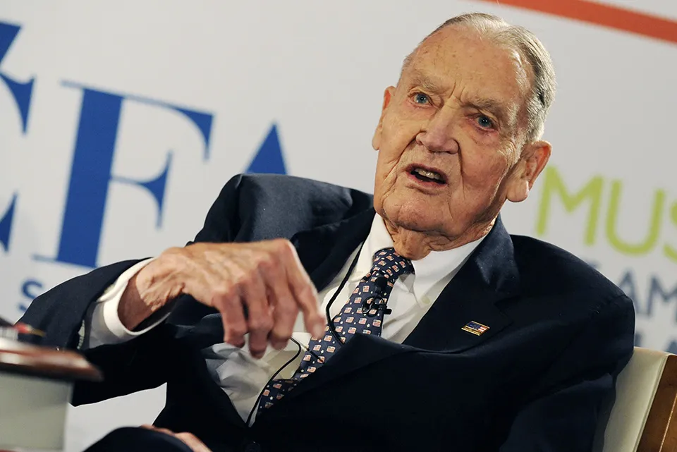 Vanguard patriarch Jack Bogle.
