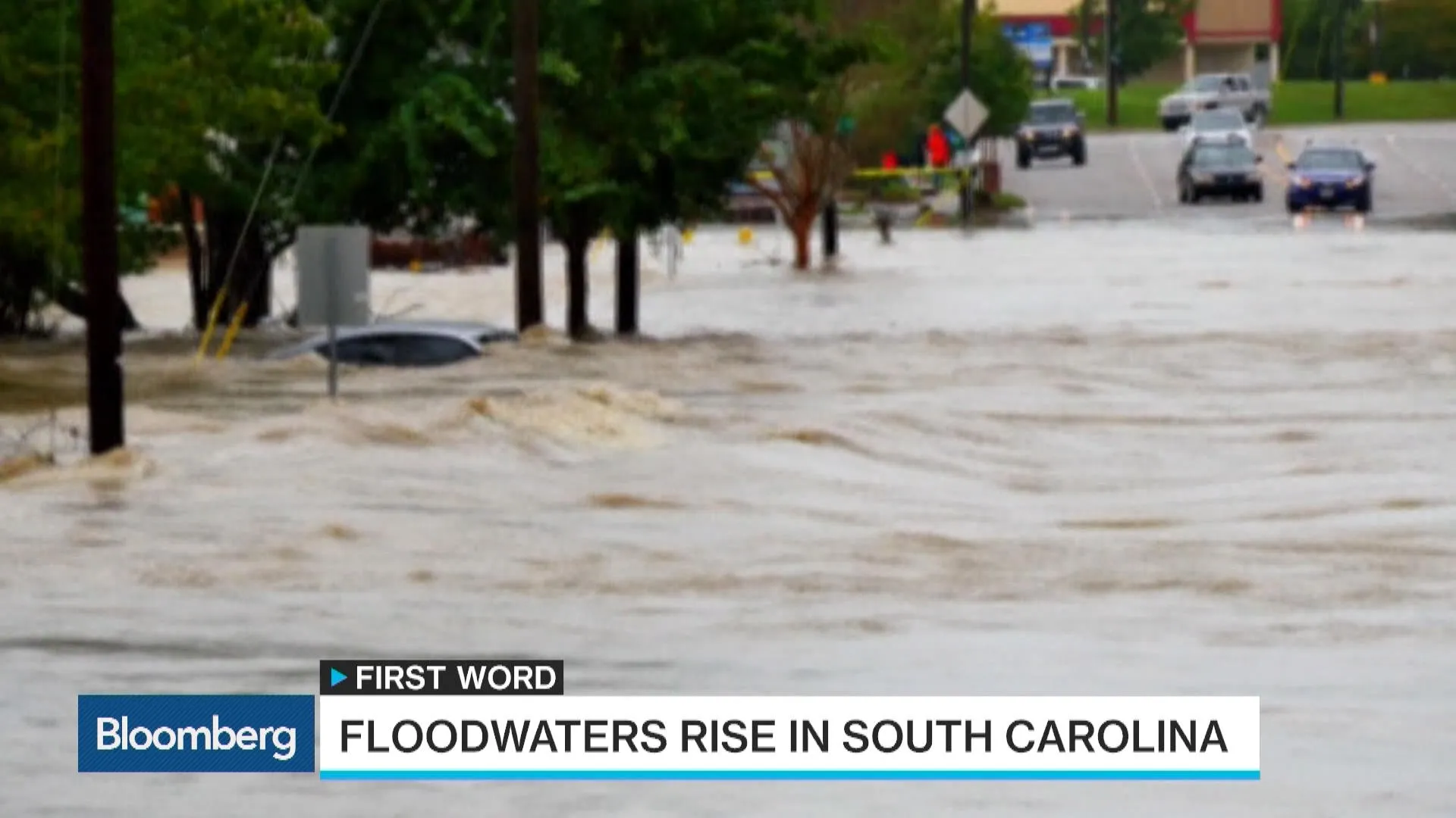 Watch South Carolina Flood Waters Rise as Rain Moves Away - Bloomberg