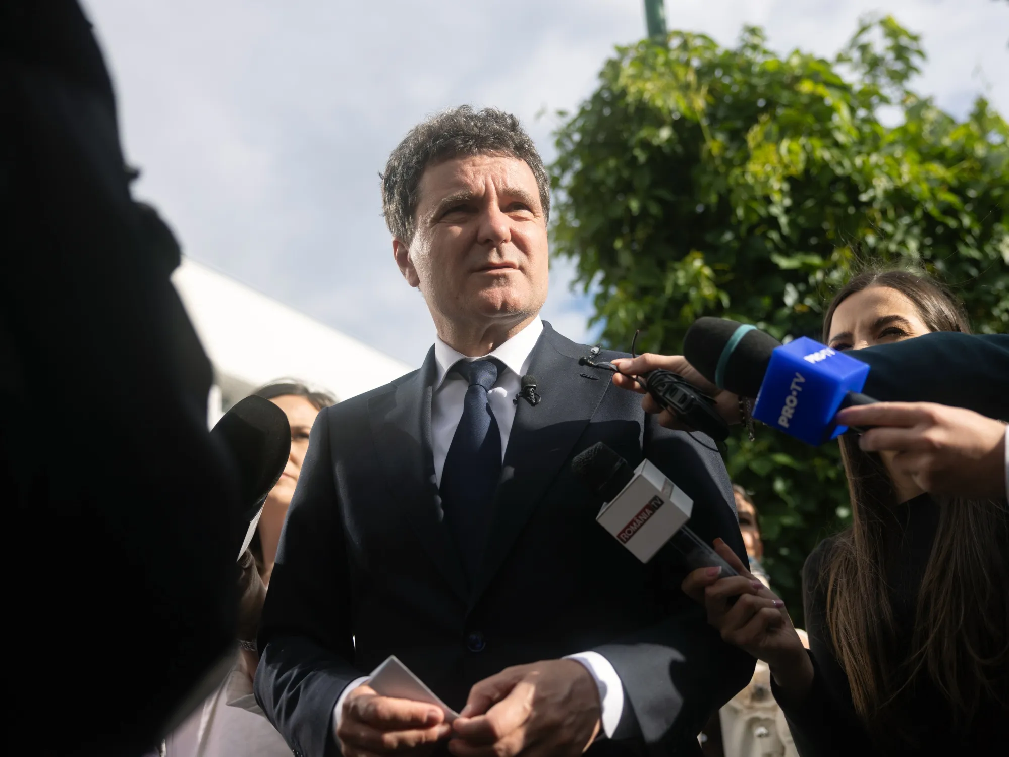 Romanian President Nicusor Dan