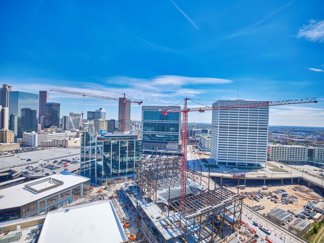 Centennial Yards under construction. 