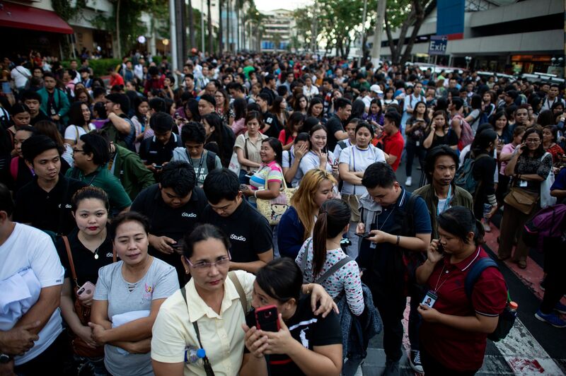 PHILIPPINES-EARTH QUAKE